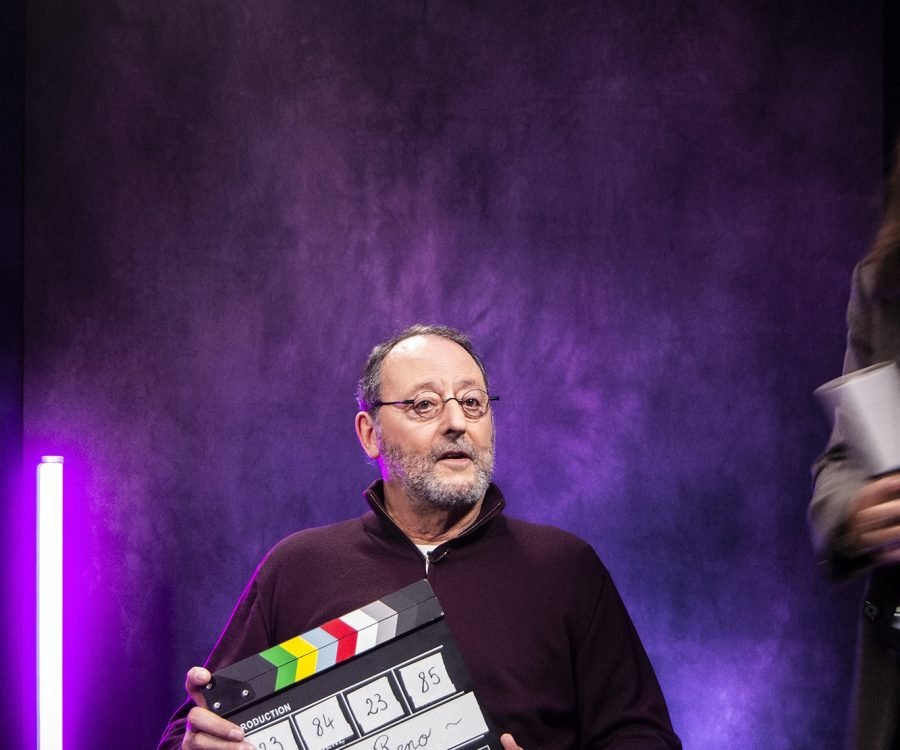 Tournage de l’interview de Jean Reno pour LEGEND
