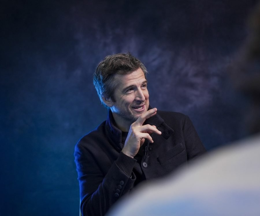 Tournage de l’interview de Guillaume Canet pour LEGEND