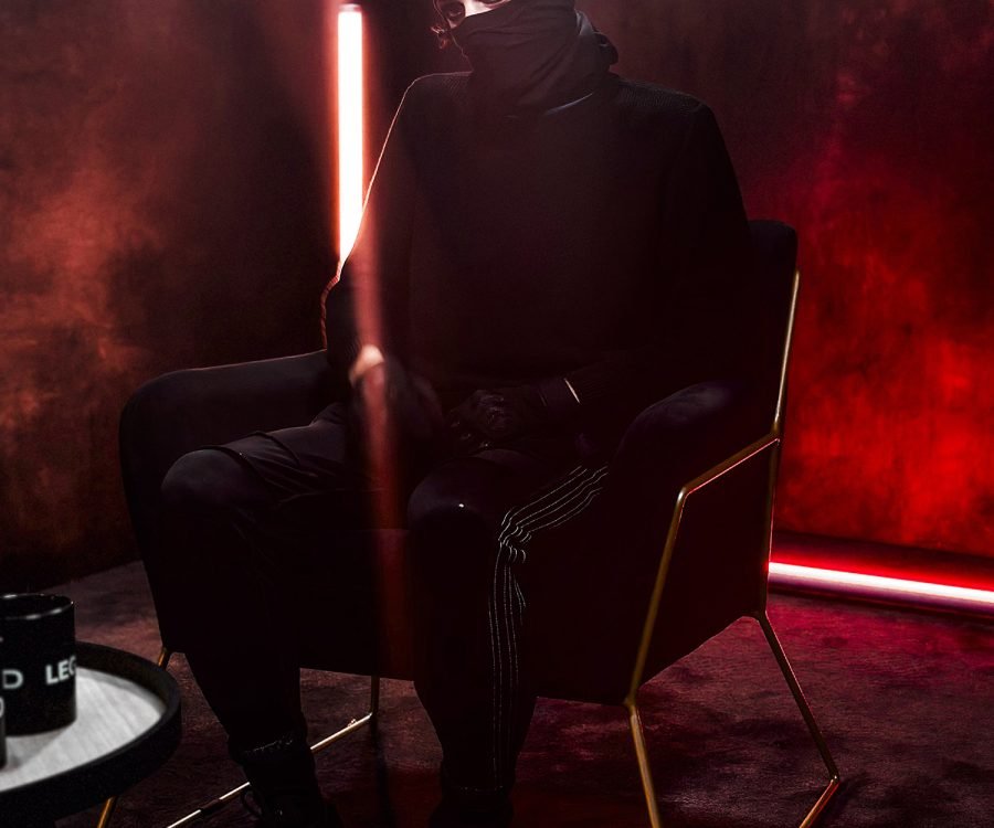 Tournage de l’interview de Thomas sur le Black Bloc pour LEGEND