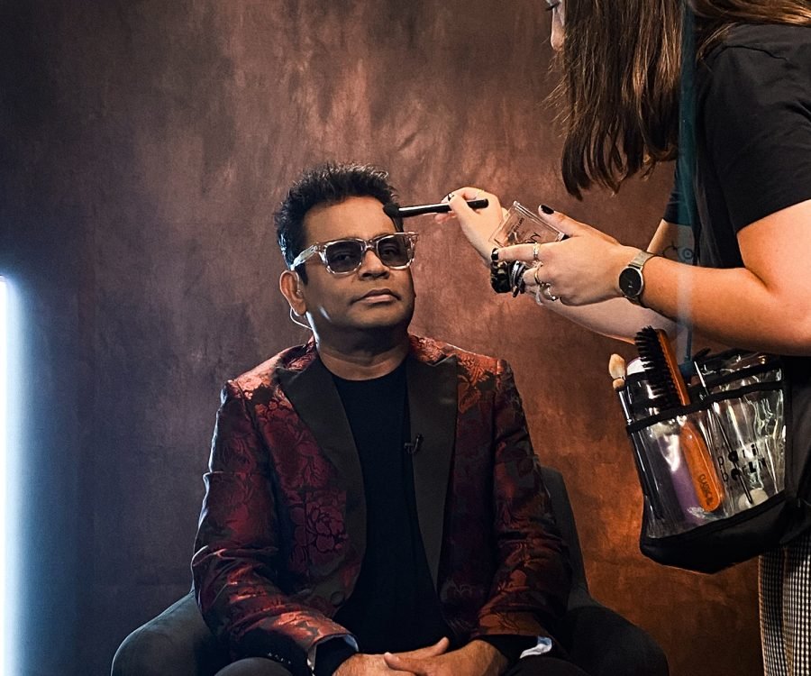 Tournage de l’interview d’A. R. Rahman pour LEGEND